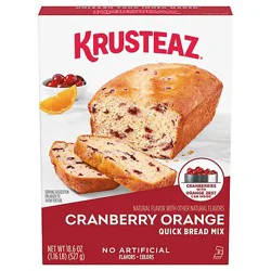 Krusteaz Cranberry Orange Quick Bread Mix - 18.6 Oz