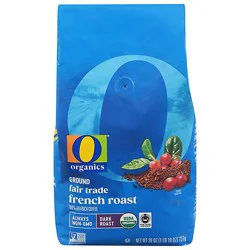 O Organics Coffee French Roast Ground - 26 Oz