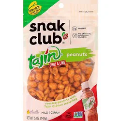 Snak Club Peanuts Tajin Chili & Lime Mild - 5 Oz