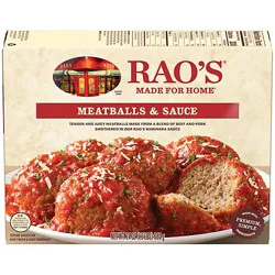 Raos Made For Home Meatballs & Sauce - 24 Oz