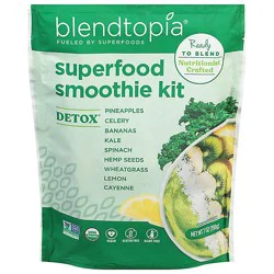 Blendtopia Smoothie Kit Superfood Detox - 7 Oz