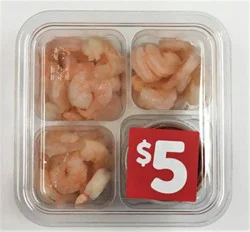 Cooked Shrimp With Cocktail Sauce - 12 Oz