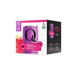 Q Tonic Beer Hibiscus Ginger - 4-7.5fl. Oz.