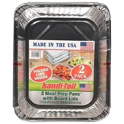 Handi-Foil Extra Large Storage Cont With Lids - 2 Count