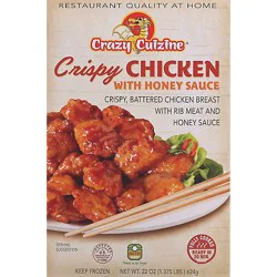 Crazy Cuizine Crispy Honey Chicken - 22 Oz
