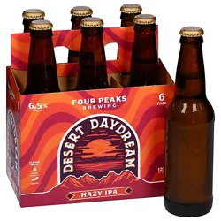 Four Peaks Hazy Ipa Bottles - 6-12 Fl. Oz.