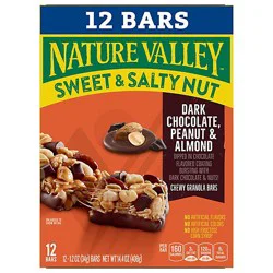 Nature Valley Sweet & Salty Nut Dark Chocolate Peanut & Almond Granola Bars - 14.88 Oz