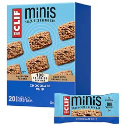 Clif Bar Minis Chocolate Chip Snack Size Energy Bars - 20-.99 Oz