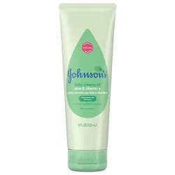Johnsons Aloe Vera & Vit E Creamy Oil - 8 Fl. Oz.