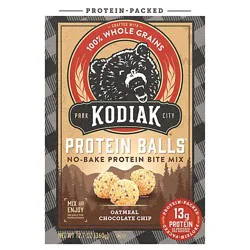 Kodiak Oatmeal Chocolate Chip Protein Balls Box - 12.7 Oz