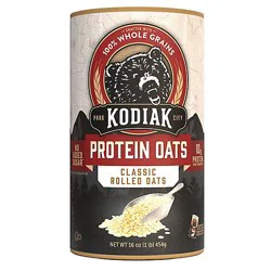 Kodiak Classic Protein Rolled Oats Canister - 16 Oz