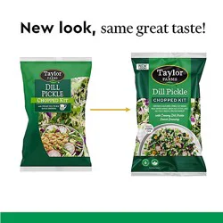 Taylor Farms Dill Pickle Chopped Salad Kit Bag - 11.75 Oz