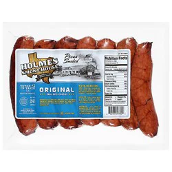 Holmes Smokehouse Pork And Beef Original Sausage Link - 24 Oz