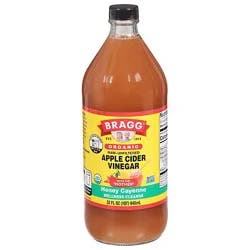 Bragg Honey Cayenne Wellness Cleanse Vinegar Apple Cider - 32 Fl. Oz.