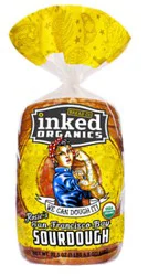 Inked Organic Sourdough Bread - 22.5 Oz