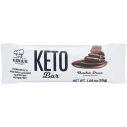 Genius Gourmet Keto Bars Choc Dream - 1.09 Oz