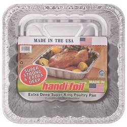 Handi Foil Super King Poultry Pan - Each
