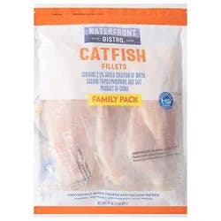 Waterfront Bistro Catfish Fillets Family Pack - 32 Oz