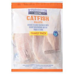 Waterfront Bistro Catfish Fillets Family Pack - 32 Oz
