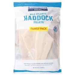 Waterfront Bistro Haddock Fillets Family Pack - 32 Oz