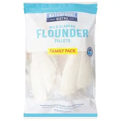 Waterfront Bistro Flounder Fillets Family Pack - 32 Oz