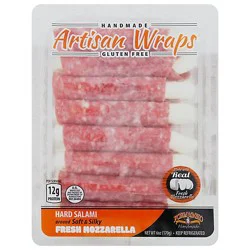 Formaggio Hard Salami Artisan Wrap - 6 Oz
