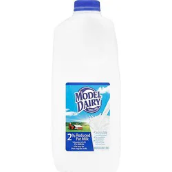 Model Dairy Milk Reduced Fat 2% Half Gallon - 1.89 Liter