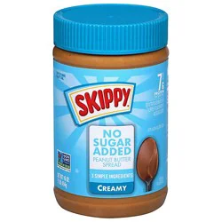 Skippy No Sugar Added Creamy Spread - 16 Oz