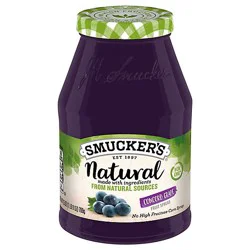 Smuckers Natural Fruit Spread Concord Grape - 25 Oz