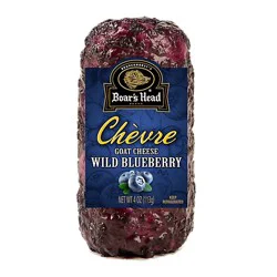 Boars Head Goat Cheese Chevre Wild Blueberry - 4 Oz