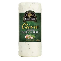 Boars Head Goat Cheese Chevre Garlic & Herb - 4 Oz
