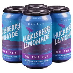 Dryfly Huckleberry Lemonade Cocktail Can - 4-12 Fl. Oz.