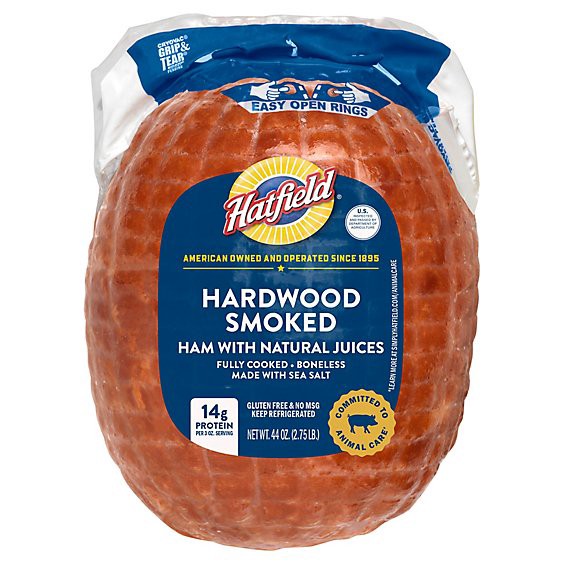 slide 1 of 5, Hatfield Boneless Dinner Ham - 3 Lb, 3 lb