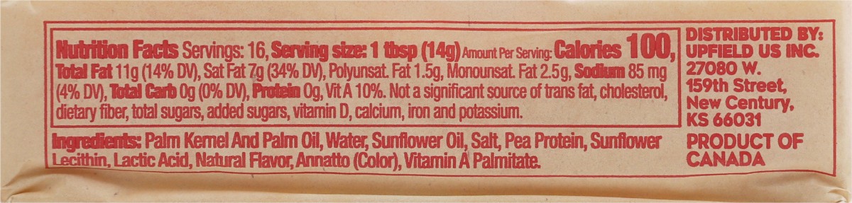 slide 6 of 10, Flora Salted Plant Butter Brick, 8 oz