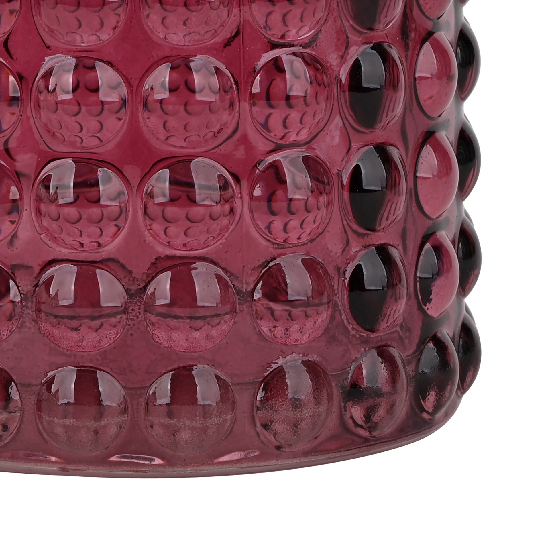 slide 2 of 4, 3.5" Hobnail Glass Tealight Candle Holder By Ashland, 3.5 in