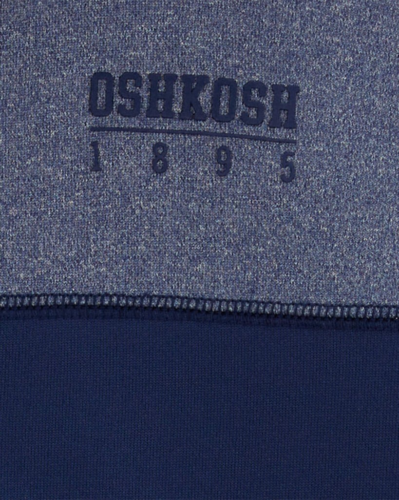 slide 2 of 2, Kid OshKosh Logo Zip Jacket Blue 14, 1 ct
