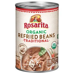 Rosarita Organic Traditional Refried Beans 16 oz