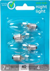 Simply Done Night Light Bulbs