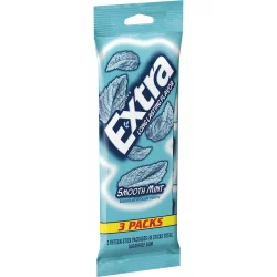 EXTRA Smooth Mint Sugarfree Gum, multipack total