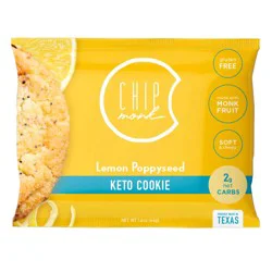 ChipMonk Lemon Poppyseed Keto Cookie