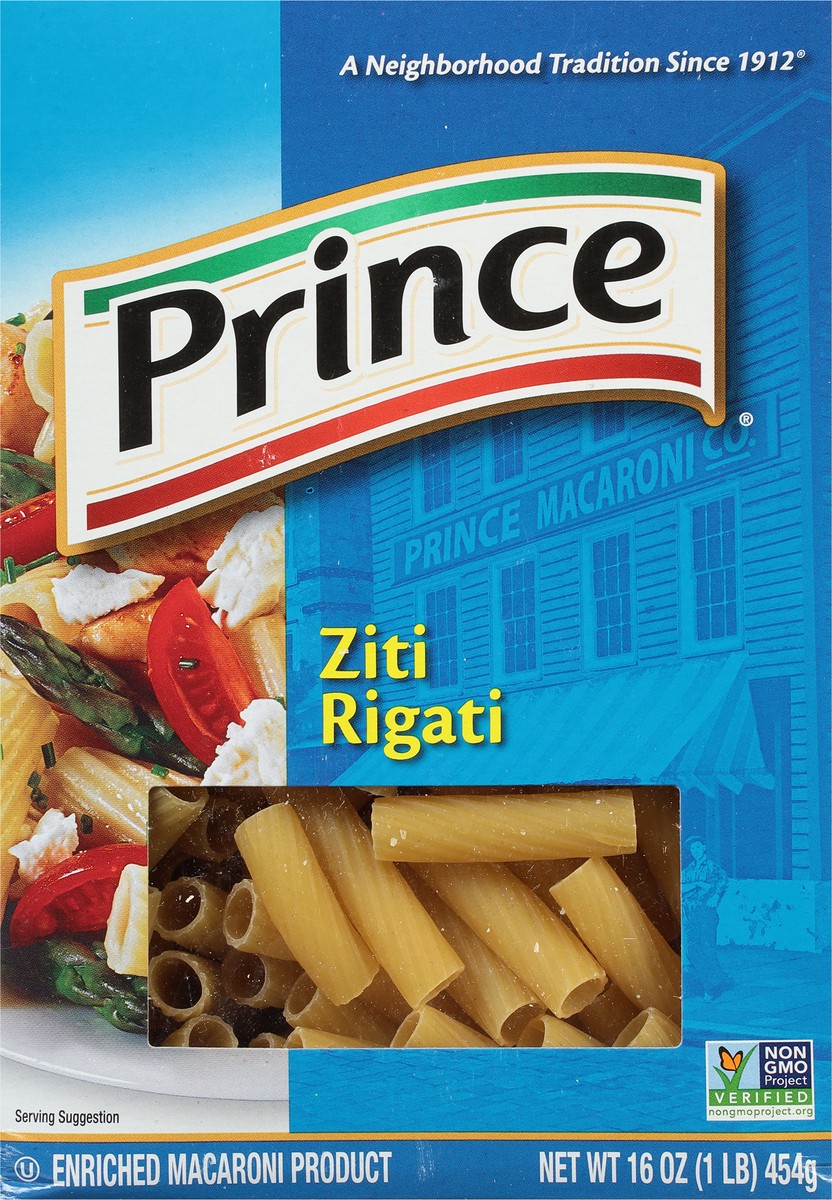 slide 9 of 9, Prince Ziti Rigati 16 oz, 16 oz