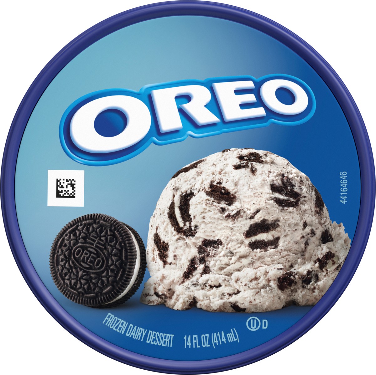 slide 2 of 9, OREO Frozen Dairy Dessert, 14-Fluid Ounce Scoopable Tub, 14 fl oz