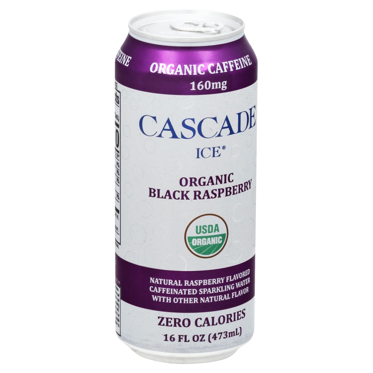 slide 2 of 9, Cascade Ice Organic Caffeinated Black Raspberry Sparkling Water, 16.0 oz