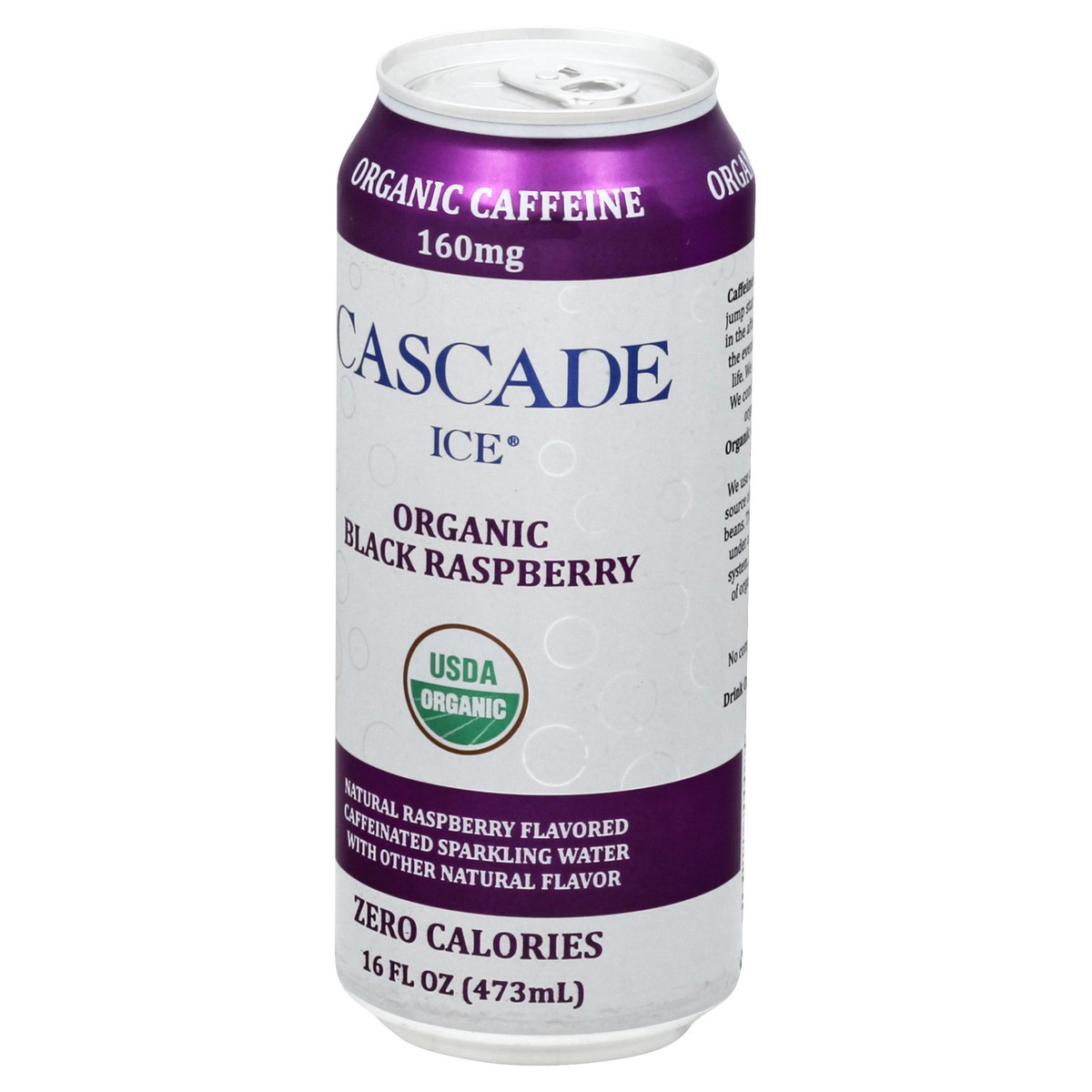 slide 3 of 9, Cascade Ice Organic Caffeinated Black Raspberry Sparkling Water, 16.0 oz