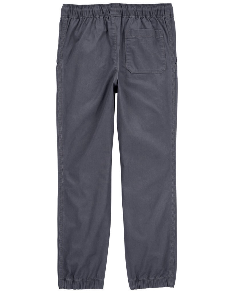 slide 2 of 3, Carter's Kid Drawstring Joggers Grey 8, 1 ct