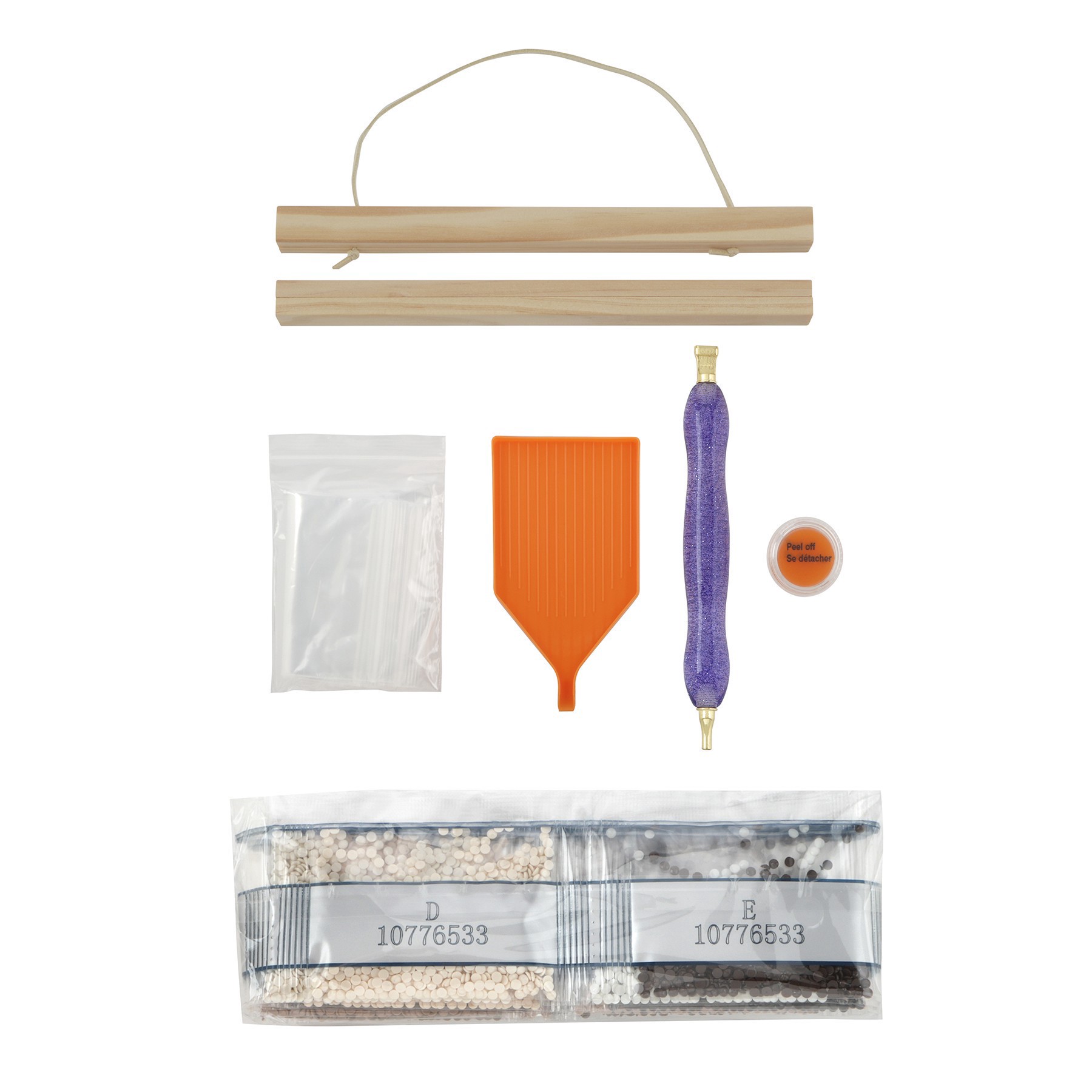 slide 4 of 4, 8" X 10" Spider Skull Diamond Art Kit With Magnetic Frame By Make Market, 8 in x 10 in