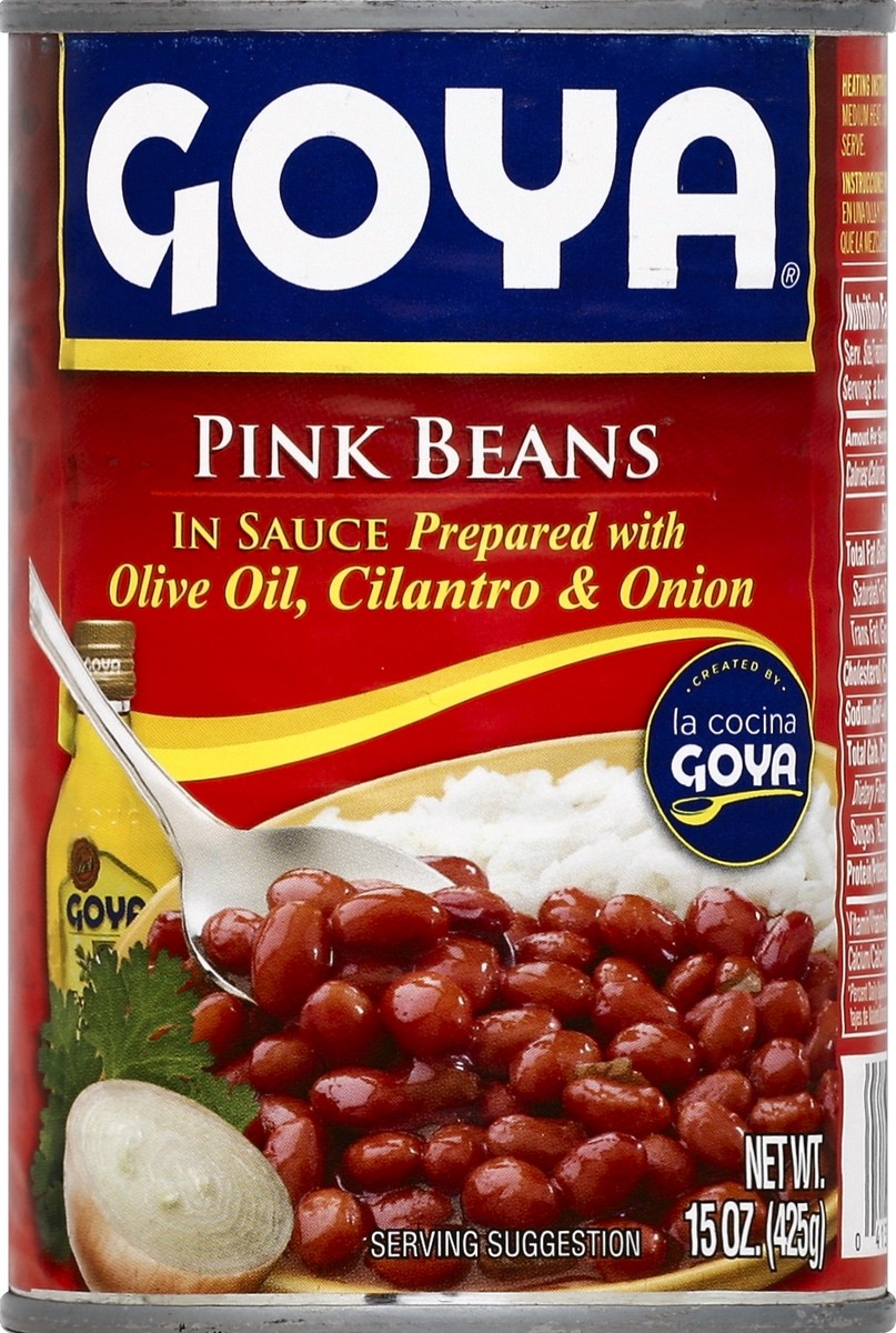 slide 1 of 3, Goya Pink Beans Guisadas 15 Oz, 1 ct