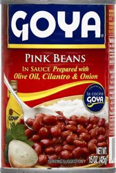 Goya Pink Beans Guisadas 15 Oz