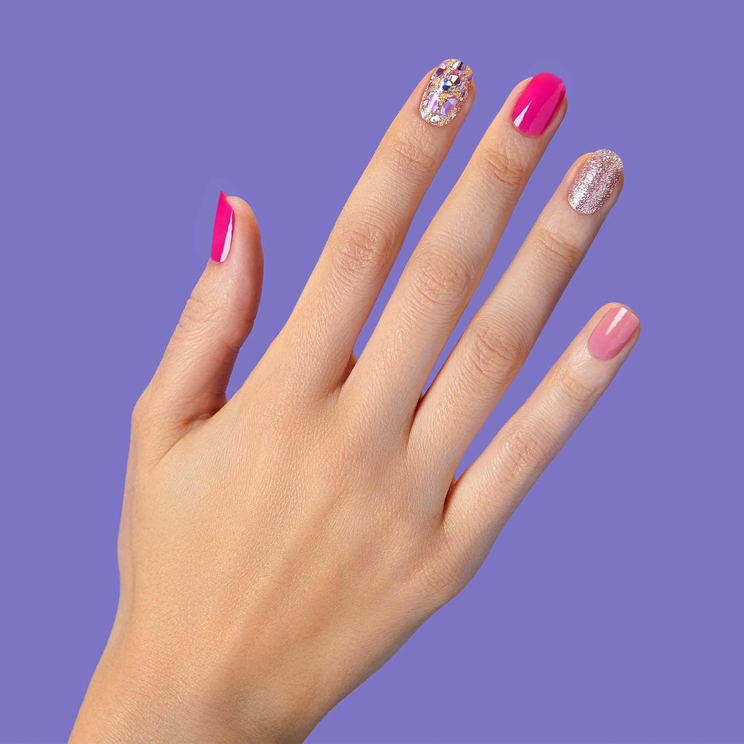 slide 5 of 5, Dashing Diva GLOSS Ultra Shine Gel Palette Palm Beach, 32 ct