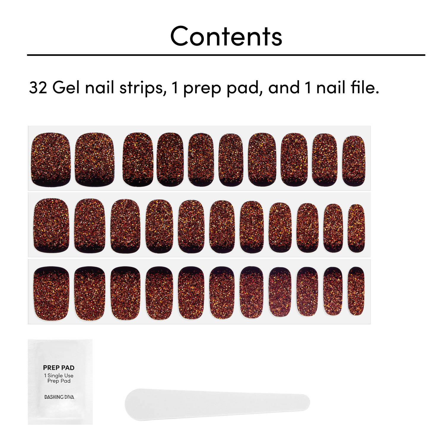 slide 3 of 4, Dashing Diva Gloss Ultra Shine Gel Nail Art - Jackie Baby - 32ct, 32 ct